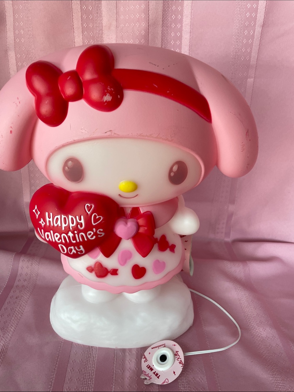 Hello Kitty Blow Mold Lite Up “My Melody” Valentine Decor